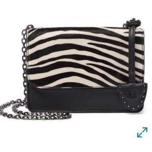 New Rebecca Minkoff Mini Chain Leather Crossbody
